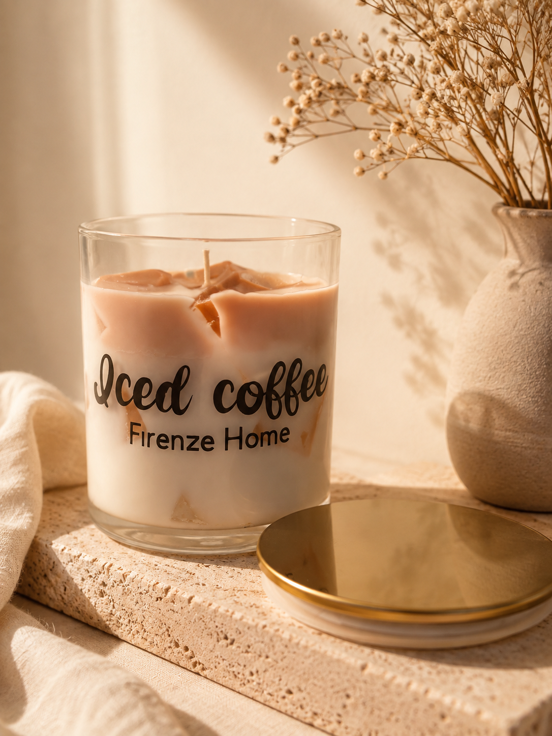 Personalised Iced Coffee Candle