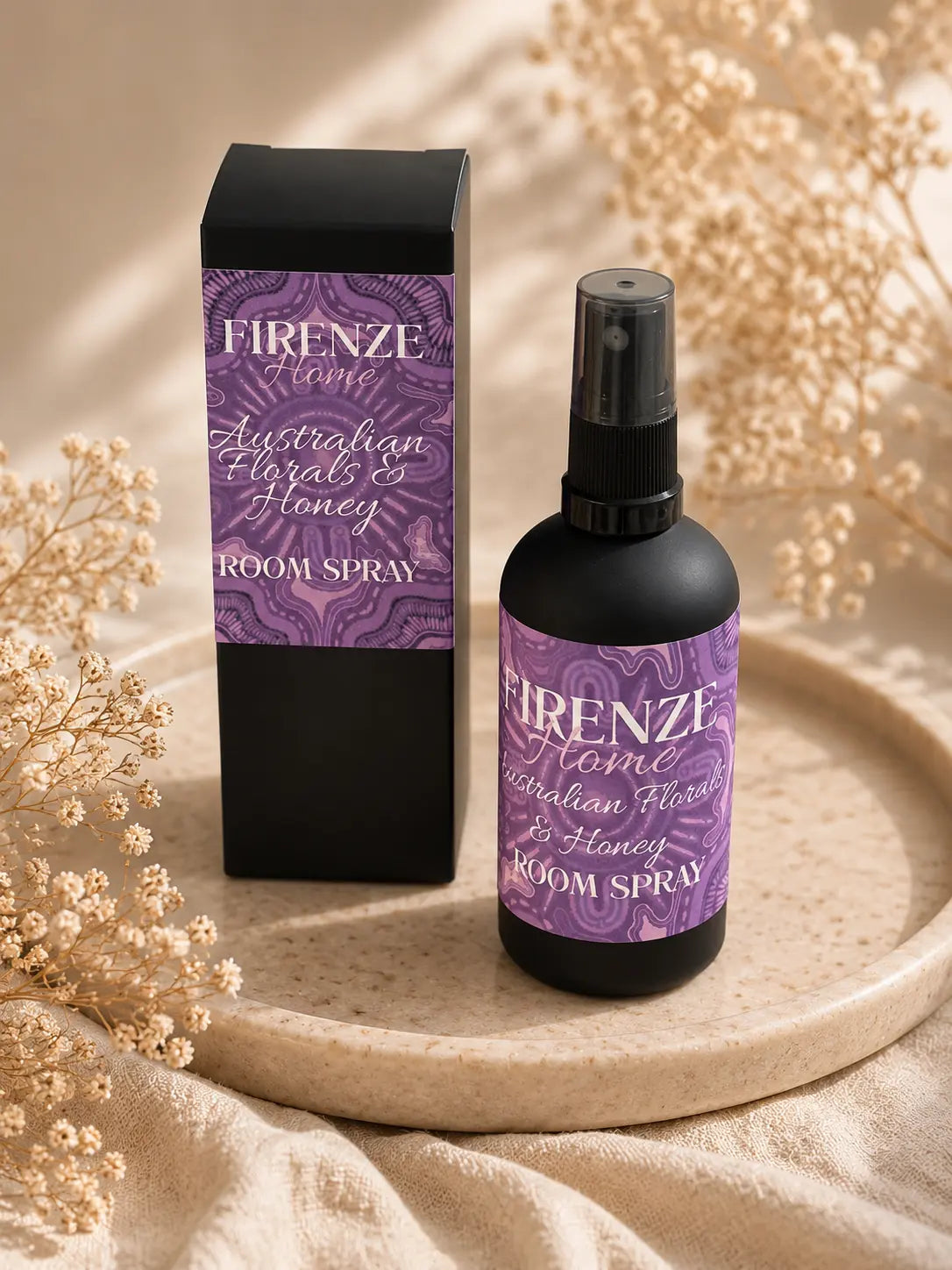 Room Spray - Native Florals & Honey Firenze Candles