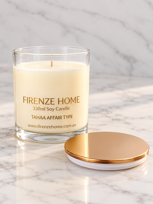 Large Signature Soy Candle Firenze Candles