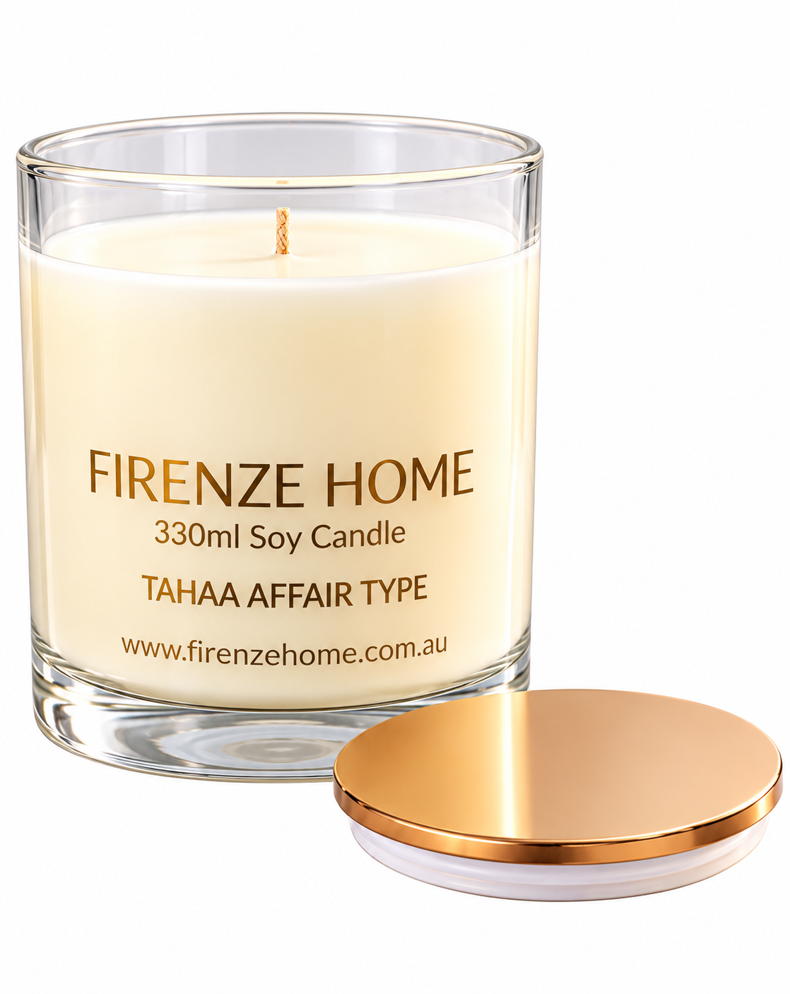 Large Signature Soy Candle Firenze Candles