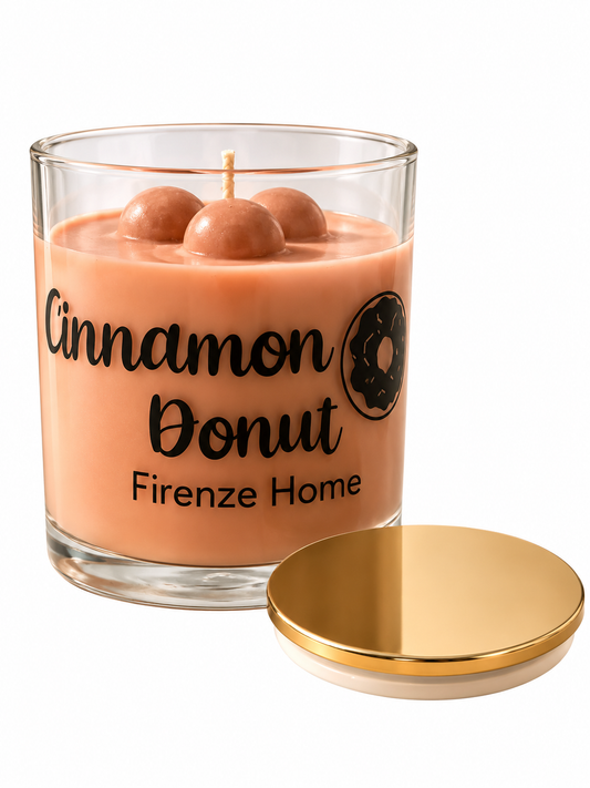 Cinnamon Donut Candle Firenze Candles
