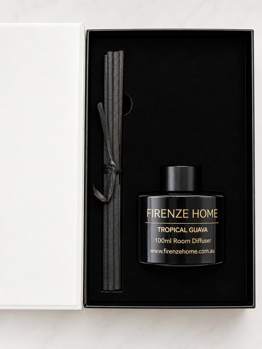 100ml Signature Reed Diffuser - Black Firenze Candles