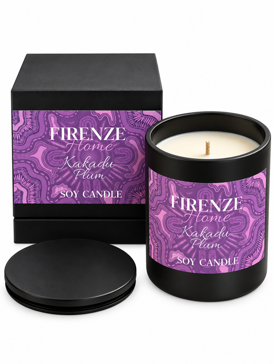 Large Soy Candle - Kakadu Plum Firenze Candles