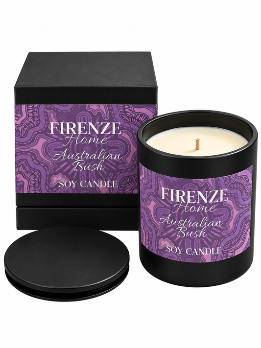 Large Australian Bush Soy Candle Firenze Candles