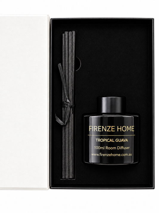 100ml Signature Reed Diffuser - Black Firenze Candles
