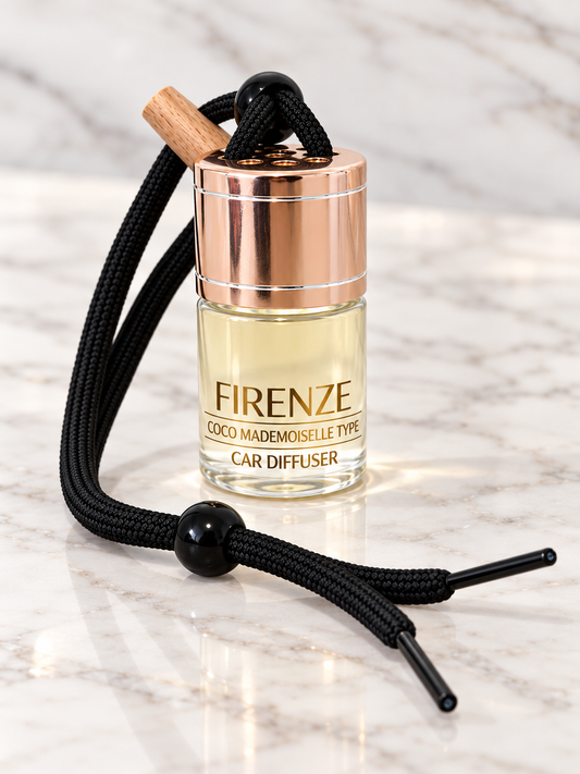 Signature Car Diffuser - Rose Gold Firenze Candles