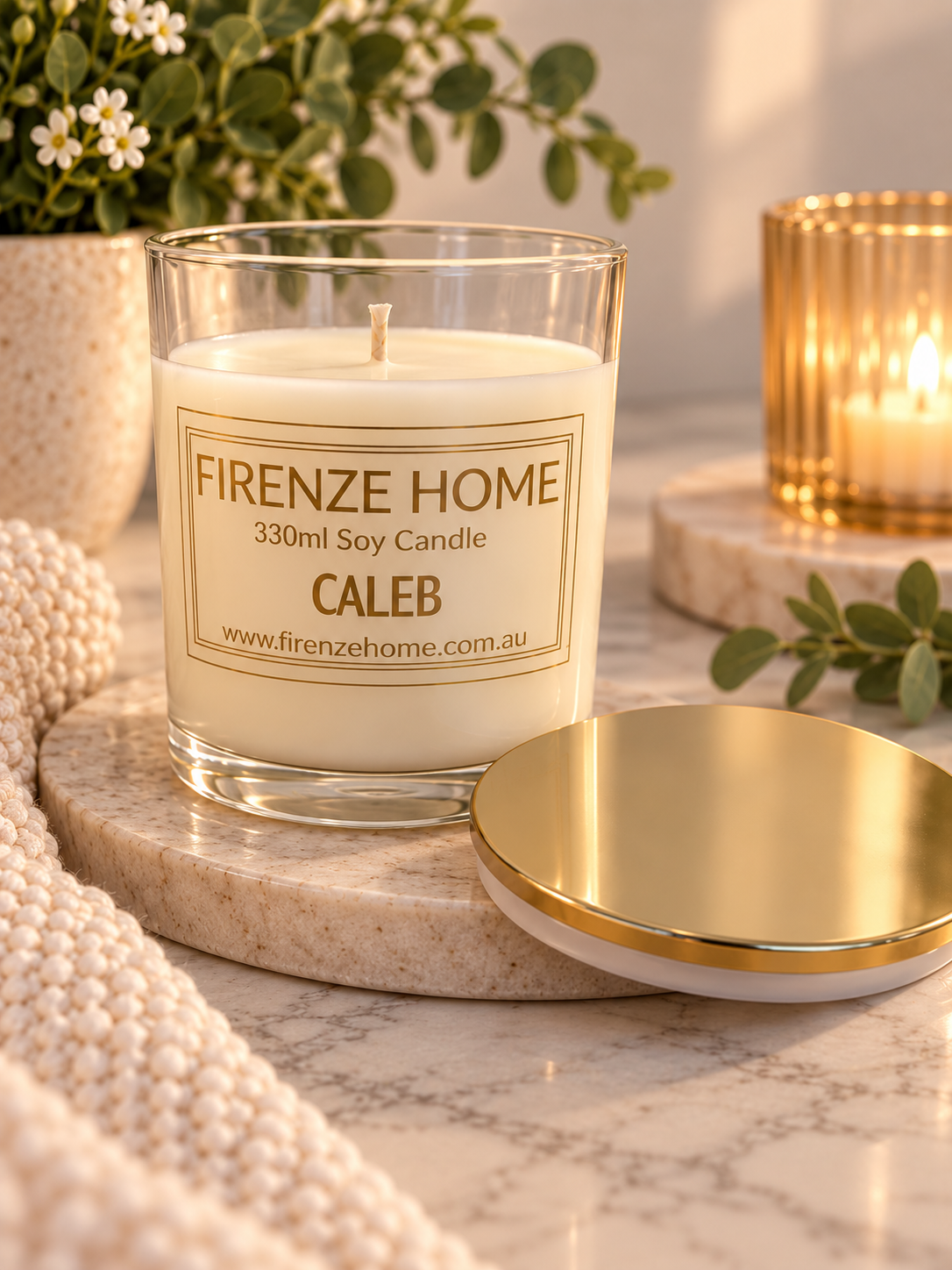 Caleb Fundraiser Candle Firenze Candles