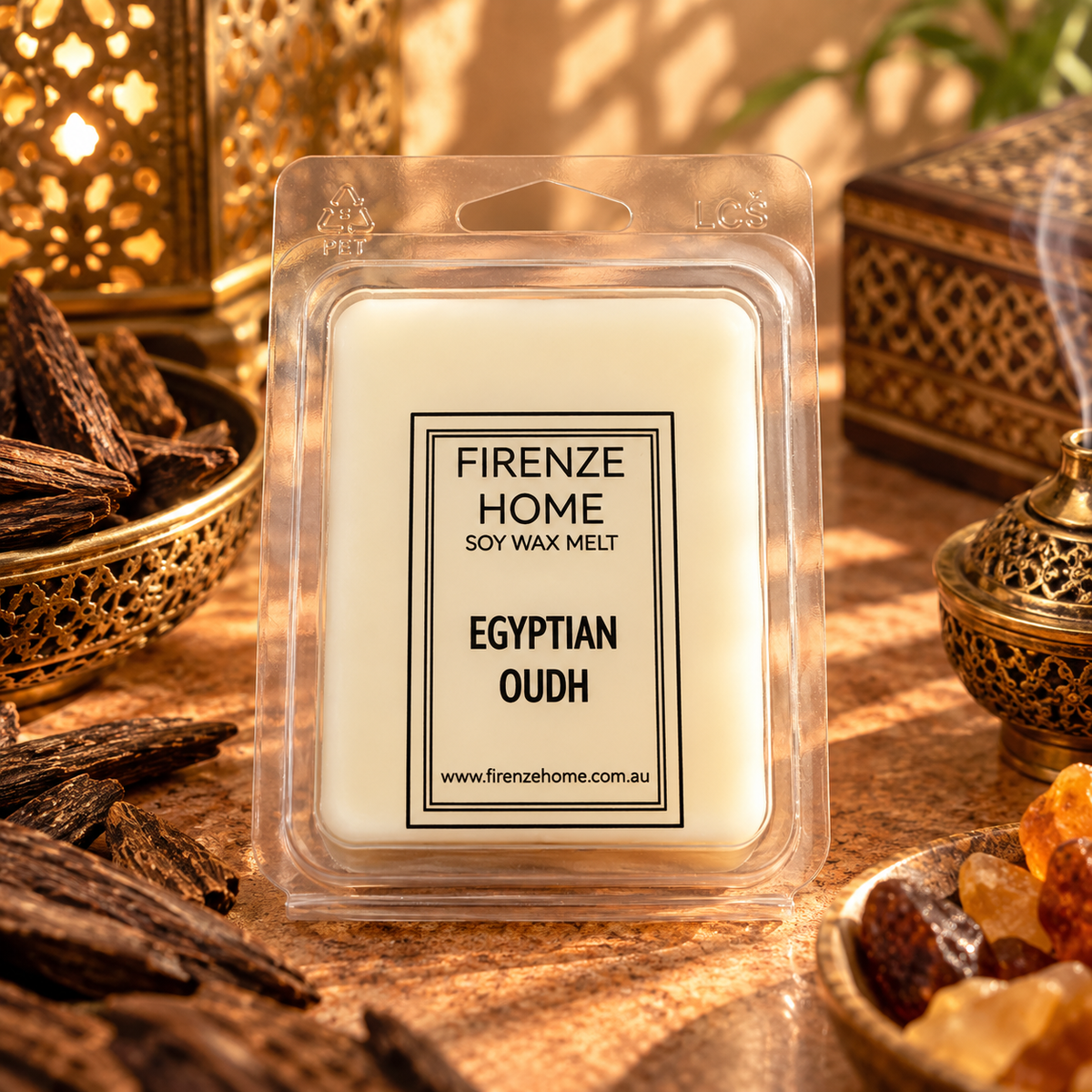 Soy Wax Melt - Egyptian Oudh Firenze Candles